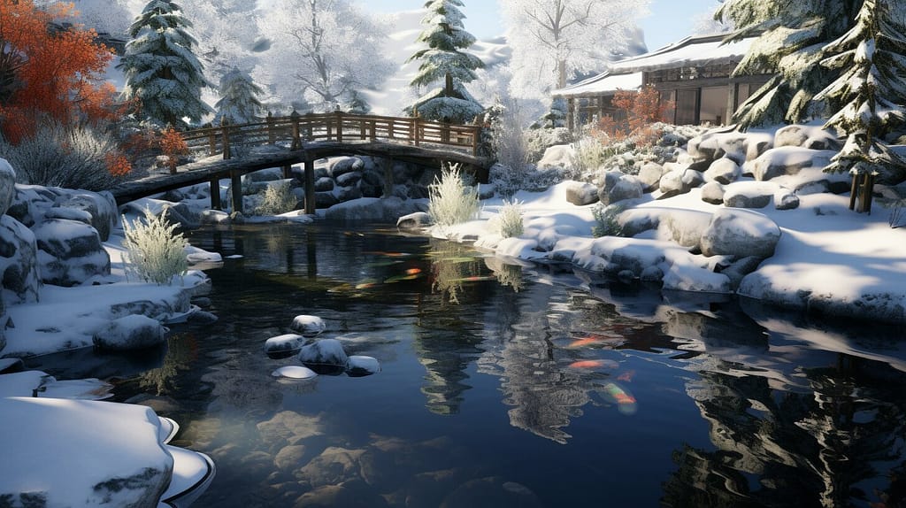 how to winterize a koi pond